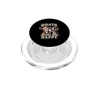 le capre mi rendono felice PopSockets PopGrip per MagSafe