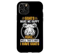 Le capre mi rendono felici, ecco perché ho le capre Custodia per iPhone 11 Pro