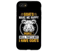 Le capre mi rendono felici, ecco perché ho le capre Custodia per iPhone SE (2020) / 7/8