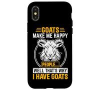 Le capre mi rendono felici, ecco perché ho le capre Custodia per iPhone X/XS