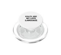 le capre sono la mia lingua d'amore PopSockets PopGrip per MagSafe