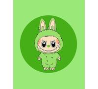 Le carnet de Labubu: vert