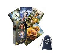 Le Carte dei tarocchi della Saggezza elementare,The Elemental Wisdom Tarot Cards,with Bag,Party Game