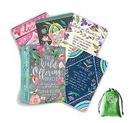 Le Carte dell'Oracolo dell'Offerta Selvaggia,The Wild Offering Oracle Cards,with Bag,Deck Game
