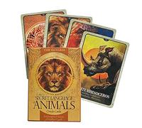 Le Carte oracolo degli Animali della Lingua segreta,The Secret Language Animals Oracle Cards,Tarot Deck,Firend GameGiochi di divinazione