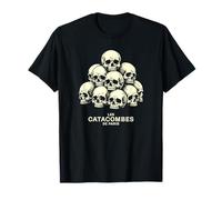 Le catacombe dei Teschi di Parigi Maglietta
