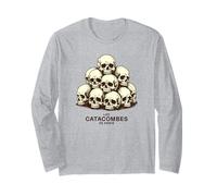 Le catacombe dei Teschi di Parigi per Le luci Maglia a Manica
