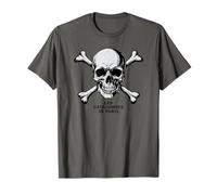 Le catacombe di Parigi Skull And Bones Maglietta