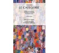 Le categorie. Testo greco a fronte