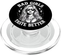 Le cattive ragazze hanno un sapore migliore ragazza tatuata Le cattive ragazze hanno un sapore migliore PopSockets PopGrip per MagSafe