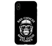 Le cattive scelte rendono buone storie divertenti dicendo uomini donne bambini Custodia per iPhone XS Max