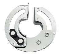 Le cerniere di porta semicircolari del acciaio al carbonio hanno nascosto l'hardware resistente regolare azionano le cerniere di porta per l'acciaio industriale dei Governi