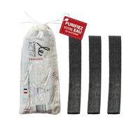 Le Charbon Actif Français - 1 anno di acqua filtrata - bastone filtro acqua Carbone vegetale francese X3-1 carbone=1L di acqua - Naturale per caraffa, bottiglia - Filtro acqua del rubinetto -