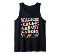 Le chiamate Walkie Sono la mia Scuola per Insegnanti di educazione Speciale Cardio Canotta