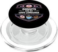 Le ciambelle sono il mio linguaggio d"amore Dolce Treat Mindset PopSockets PopGrip per MagSafe