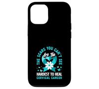 Le cicatrici che non puoi vedere sono le più difficili da curare il cancro cervicale Custodia per iPhone 12/12 Pro