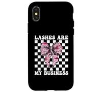 Le ciglia sono il mio business Lash Tech Ciglia Tecnico Ragazza Mamma Custodia per iPhone X/XS
