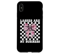 Le ciglia sono il mio business Lash Tech Ciglia Tecnico Ragazza Mamma Custodia per iPhone XS Max