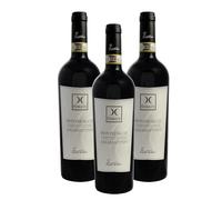 Le Cimate Montefalco Sagrantino DOCG | Vino Rosso Umbria, Montefalco | Confezione da 3 Bottiglie 750 ml.