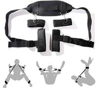 Le cinghie in corda di nylon nero sono adatte per legare e fissare le merci