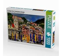 Le Cinque Terre, Vernazza - Puzzle orizzontale, 1000 pezzi, colori vivaci