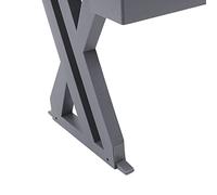 Le Ciotole per Cani Rialzate Impediscono lo Scivolamento Ciotola per Cani Rialzata Regolabile in 3 Altezze con 2 Ciotole per Cibo per Cani in Acciaio Inossidabile (Grigio)