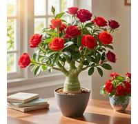 Le cipolle di rosa desertica aggiungono eleganza naturale con le loro forme aggraziate