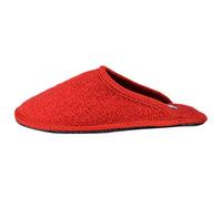 Le Clare Stella Tinta Unita - Pantofola Invernale Donna in Lana Cotta - Colore Rosso - Taglia 36