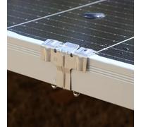 Le clip per pannelli solari in acciaio inossidabile aumentano l'efficienza e gestiscono l'accumulo di acqua (33 mm)