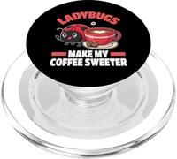 Le coccinelle rendono le coccinelle più dolci al caffè PopSockets PopGrip per MagSafe