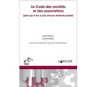 Le code des sociétés et des associations(pour qui n'en a pas entendu parler): (pour qui n'en a pas encore entendu parler)