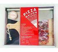 Le coffret del pizzaiolo: Avec une véritable pelle du pizzaiolo et un coupe-pizza de précision