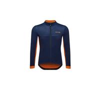 Le col sport ii long sleeve jacket blue orange