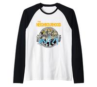 Le colline della foresta del quartiere Maglia con Maniche Raglan