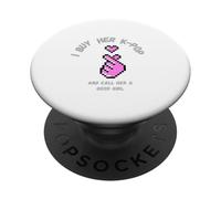 Le compro K-Pop e la chiamo brava PopSockets PopGrip Adesivo