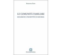 Le comunità familiari. Riflessioni e prospettive di riforma