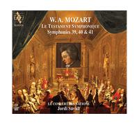- Le Concert Des Nations Jordi Savall - Le Testament Symphonique Sym. 39-40 - CD