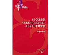 Le conseil constitutionnel, juge électoral