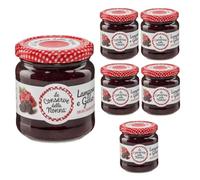 Le Conserve della Nonna Composta di Lampone e Gelso 210g - Confezione da 6