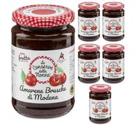 Le Conserve della Nonna Confettura di Amarene Brusche di Modena IGP 340g - Confezione da 6