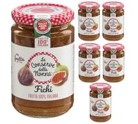 Le Conserve della Nonna Confettura di Fichi 340g - Confezione da 6