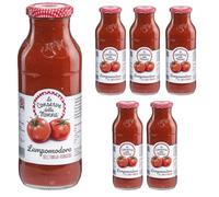 Le Conserve della Nonna Lampomodoro Passata dell'Emilia 700g - Confezione da 6