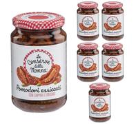 Le Conserve della Nonna Pomodori Essiccati 340 g - Confezione da 6