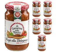 Le Conserve della Nonna Ragù alla Bolognese 190 g - Confezione da 6