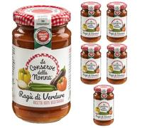 Le Conserve della Nonna Ragù di Verdure 190 g - Confezione da 6