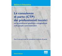 Le consulenze di parte (CTP) dei professionisti tecnici - 2016 -
