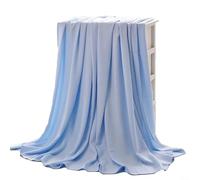 Le coperte rinfrescanti Chill Factor offrono un comfort rinfrescante a casa o durante i viaggi quest'estate (100 x 120 cm, blu)