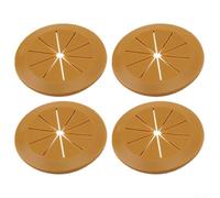 Le coperture per fori da scrivania mantengono il tuo spazio di lavoro in disordine con queste soluzioni (marrone, 53 mm)