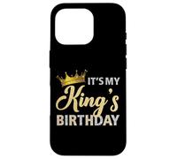 Le coppie di compleanno del mio re corrispondono alla festa del B-day per lui Custodia per iPhone 16 Pro