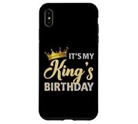 Le coppie di compleanno del mio re corrispondono alla festa del B-day per lui Custodia per iPhone XS Max